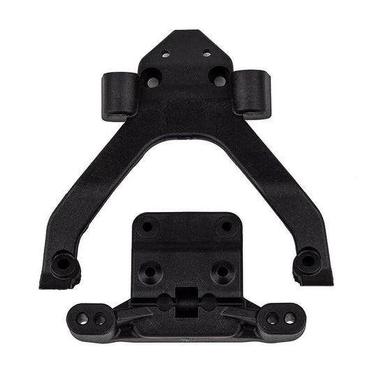 Team Associated RC10B6.4/T6.4 FR Top Plate & Mount Angled AS71182