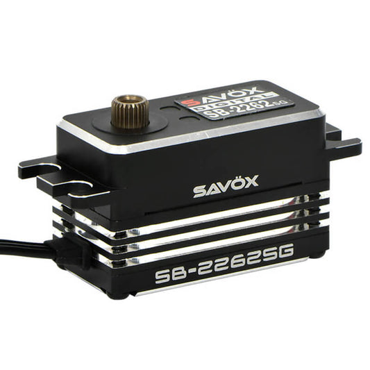Savox Lp Brushless Hi-Torque Digi Servo 18kg/0.10S@6.0V - Black SAV-SB2262SG