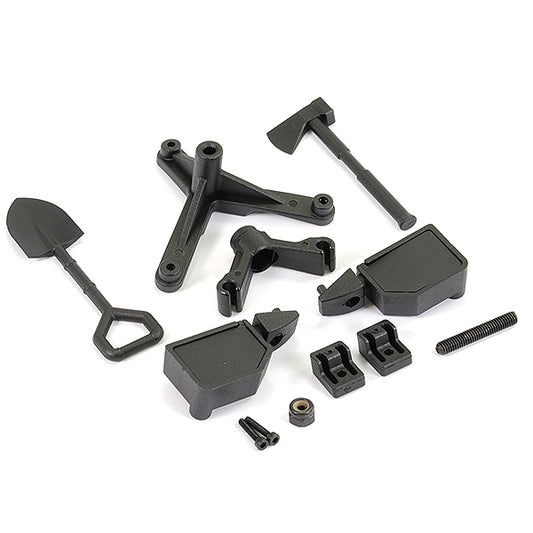 FTX Outback Geo 4X4 Moulded Body Mirror/Tool/Spare Mount FTX9932A