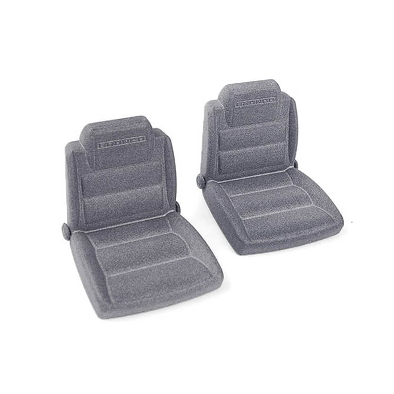 RC4WD Bucket Seats for Axial SCX10 III Early Ford Bronco (Gray)