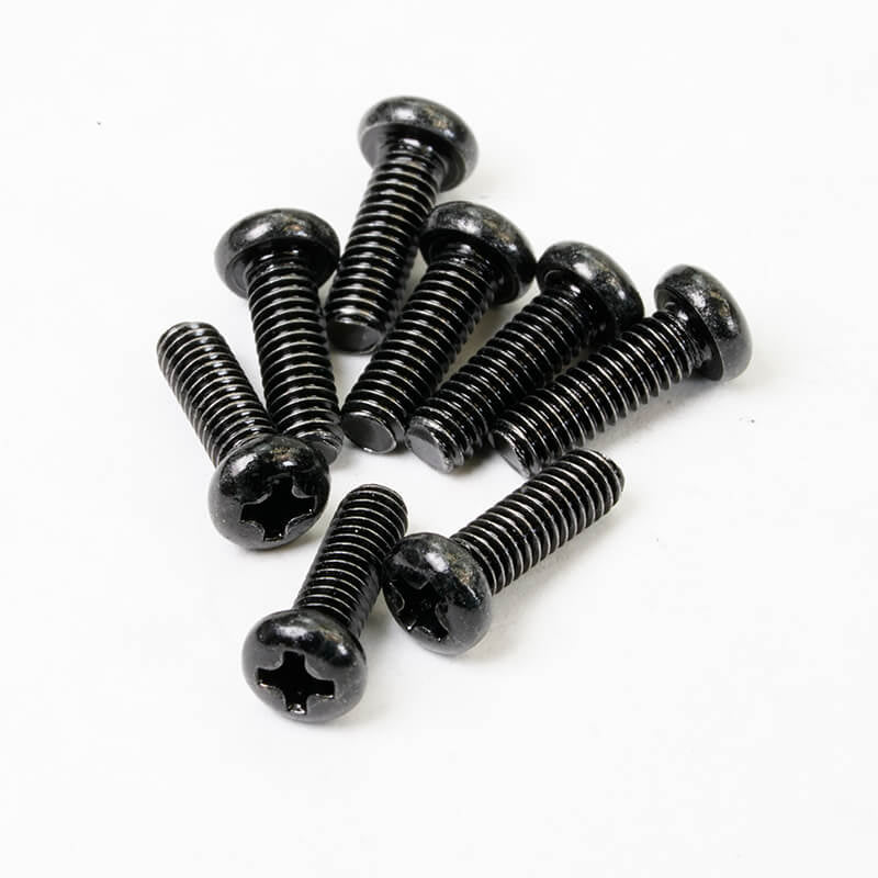 FTX Outback Ranger XC Round Head M2.5 X 8mm Screws (8Pc) FTX9481