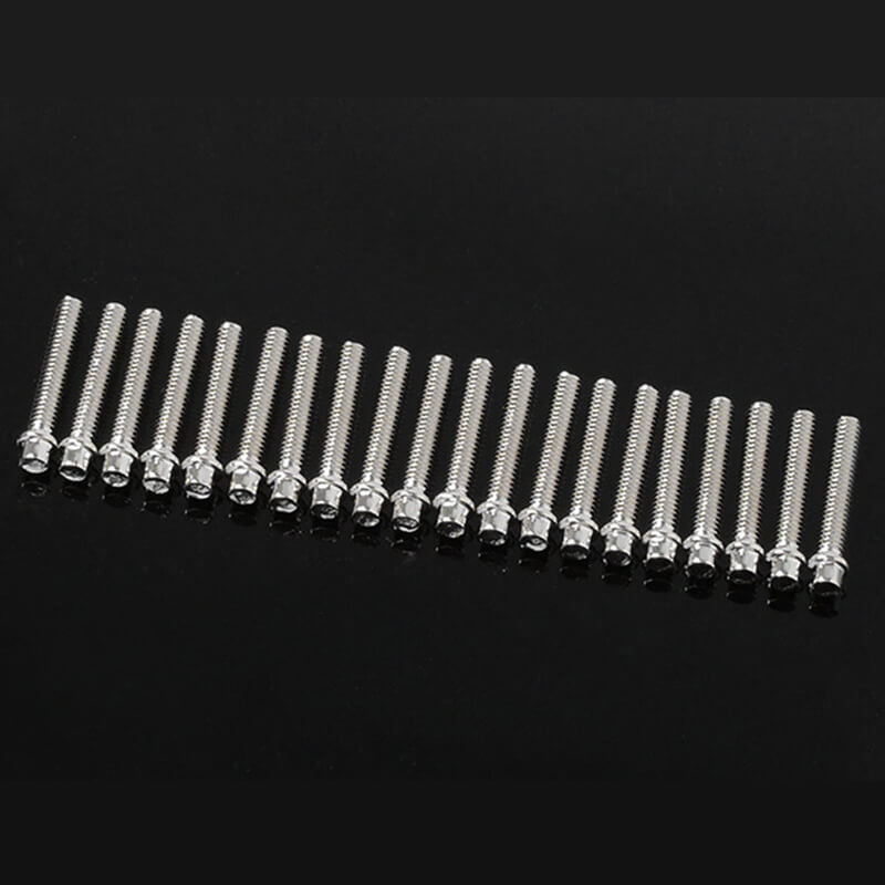RC4WD Miniature Scale Hex Bolts (M2 X 12mm) (Silver) Z-S1727