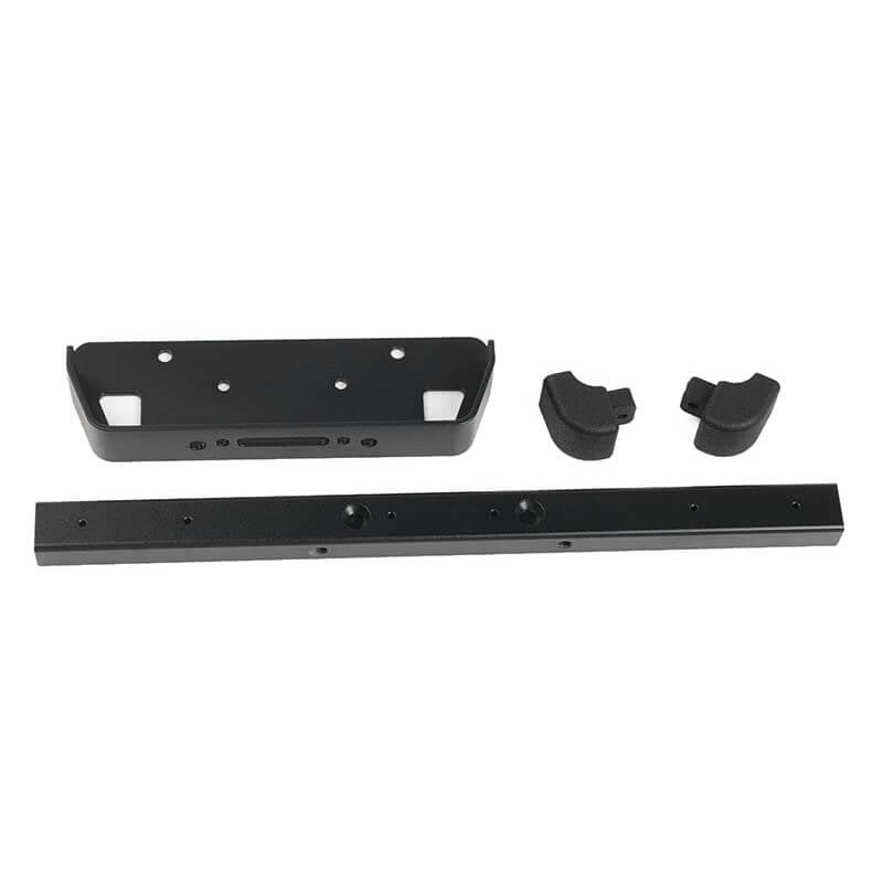 RC4WD Classic Front Winch Bumper for RC4WD Gelande II 2015 Land Rover Defender D90 (Black)