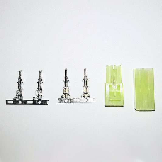 Etronix Mini Tamiya Male/Female Connector Set w/Crimps ET0795M