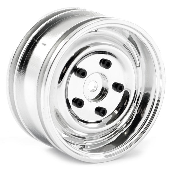 FTX Outback Steel Look Lug Wheel (2) - Chrome FTX8171C