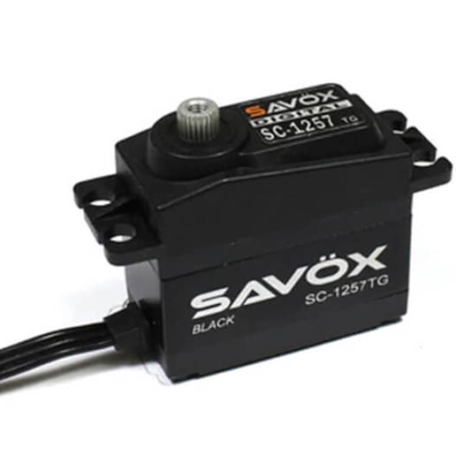 Savox High Torque Coreless Digi Servo 10kg@6.0V - Black SAV-SC1257TGB