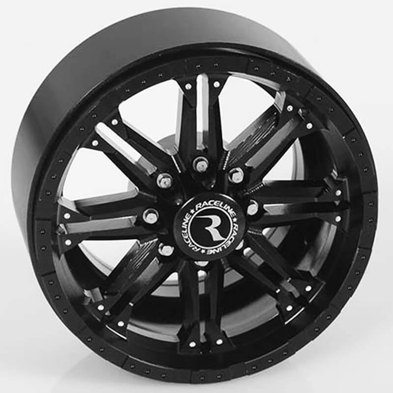 RC4WD Raceline Octane 2.2" Beadlock Wheels (Black) Z-W0184