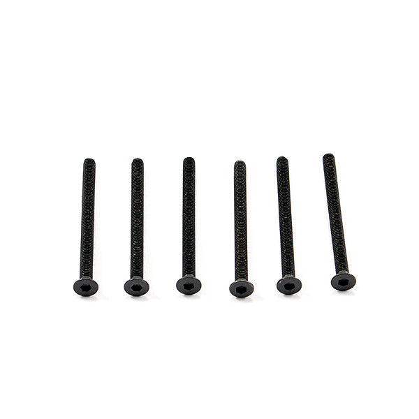 FTX Zorro Flat Head Hex Screw M3X40mm (6Pc) FTX6967
