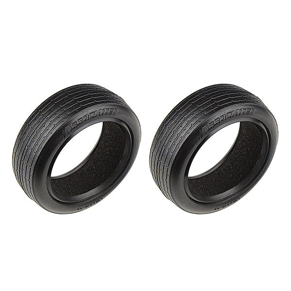 Team Associated DR10 Drag Front Tyres (Pr) AS71075