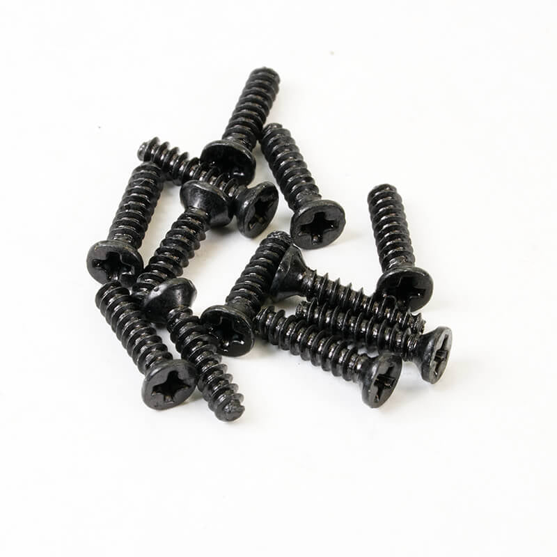 FTX Havok Flathead Self Tapping Screws 2.3 X 10mm (12Pc) FTX10646