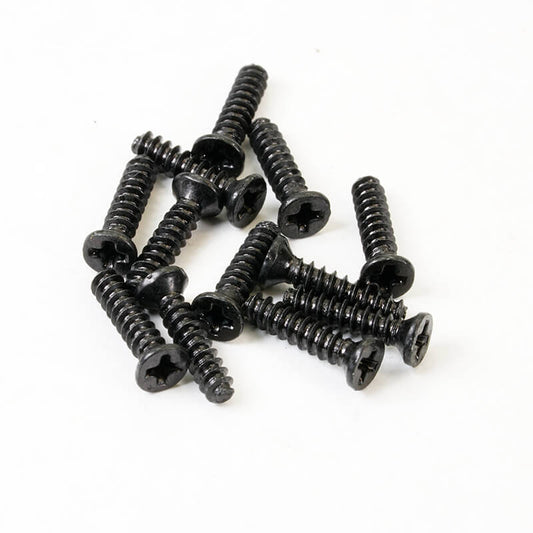 FTX Havok Flathead Self Tapping Screws 2.3 X 10mm (12Pc) FTX10646