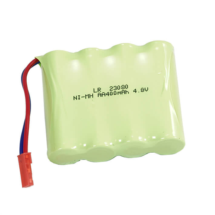 HuiNa CY1331 Battery 4Cell 400mAh 4.8V Ni-Mh Red JST Plug CYP1009-JST