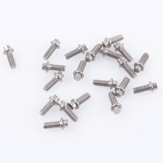 RC4WD Miniature Scale Hex Bolts (M1.6 X 4mm) (Silver) Z-S1124