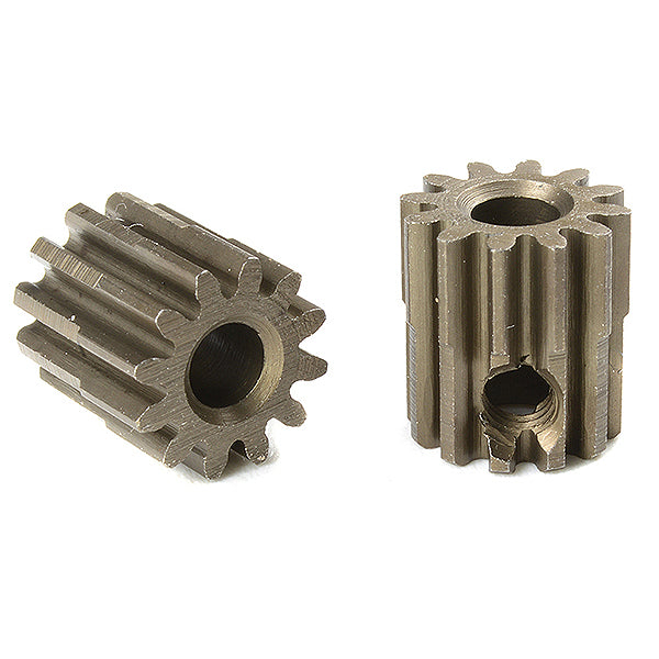 Corally M0.6 Pinion Short Hardened Steel 12 Teeth Shaft Dia. 3.17mm