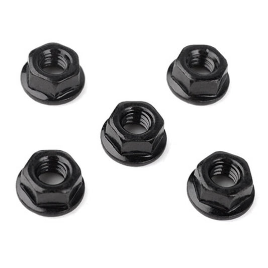 RC4WD M4 Low Profile Flanged Lock Nut (Black) Z-S0547