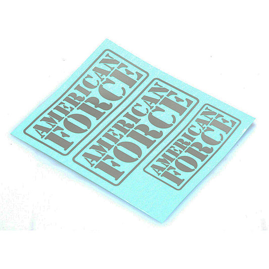 CEN Racing American Force Decal (Silver) CEN-CD0962