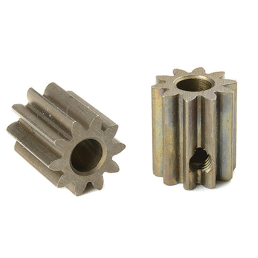 Corally M0.6 Pinion Short Hardened Steel 10 Teeth Shaft Dia. 3.17mm