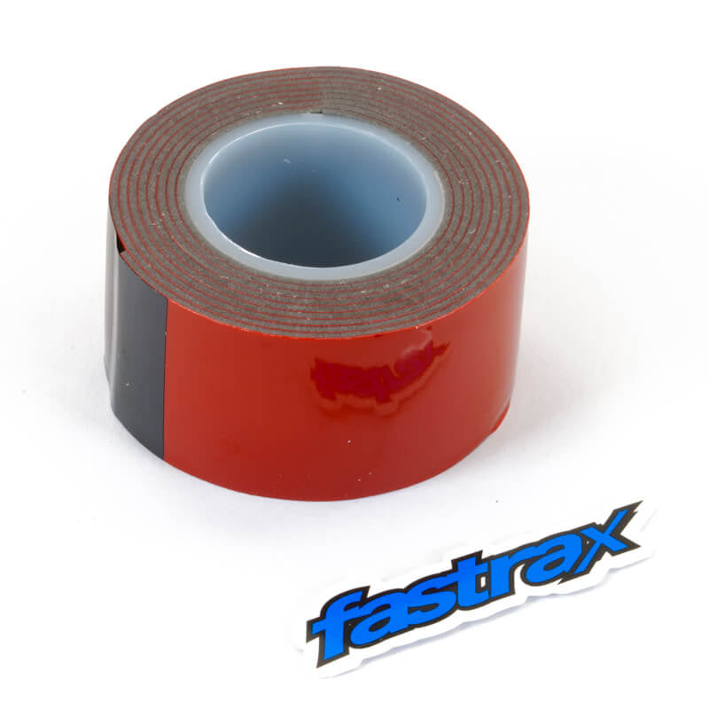 Fastrax Premium Double Sided/Servo Tape 25mm X 1M Roll (Thickness 1mm) FAST187