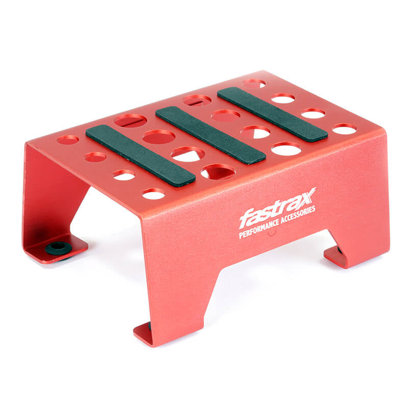 Fastrax Universal Aluminium Car Stand Red FAST410R