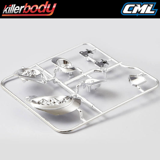 Killerbody Chromed Plastic Par Ts Set (Alfa Romeo Tz3 Corsa) KB48303