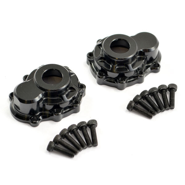 Fastrax TRX-4 Aluminium Portal Drive Housing Outer F/R (2) FTTX304BK