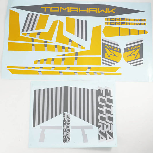 FMS 64mm Futura Sticker - Yellow FMSEN114YL