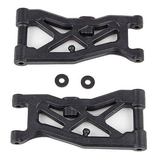 Team Associated RC10B74.2 Ft Front Susp. Arms Gull Wing Carb AS92328