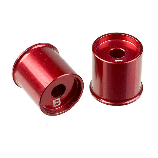 Corally Alum. Lower Arm Cap SSX10 B 1mm 2pcs C-00110-017