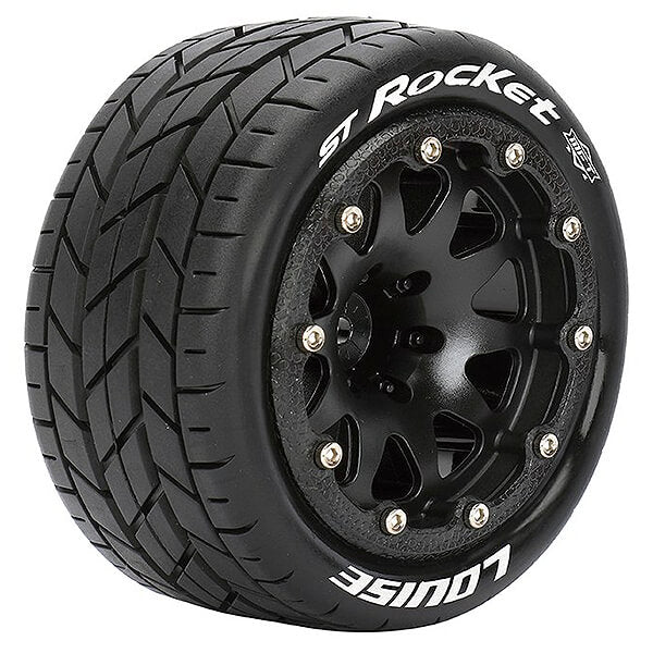 Louise RC St-Rocket 1:10 Soft Hex 14mm Black Arrma Granite Black L-T3311SBM