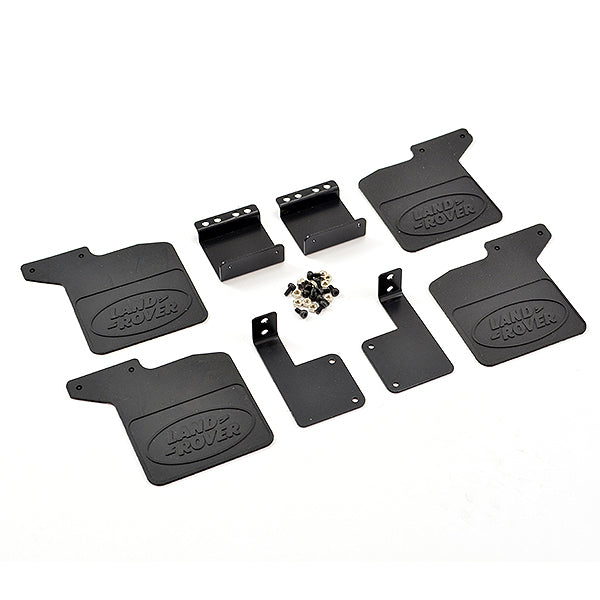 Fastrax TRX-4 Rubber Mudflaps & Alloy Mounts for Defender FTTX343