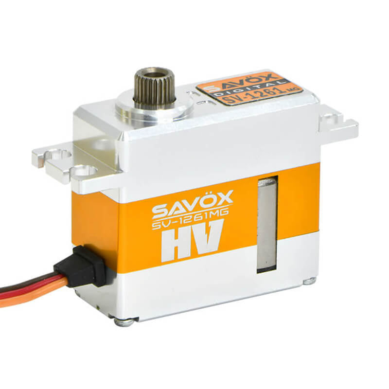 Savox HV Digital Mini Size Servo 20kg/0.095S@7.4V SAV-SV1261MG