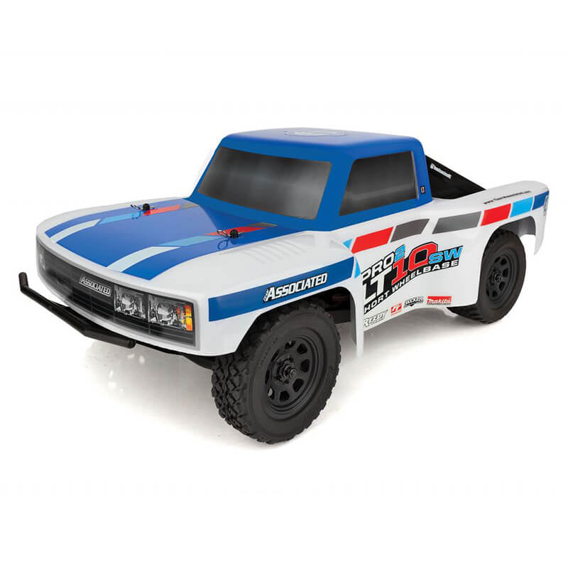 Team Associated Pro2 LT10SW Short Course Truck RTR RC Car Blue/White AS70022
