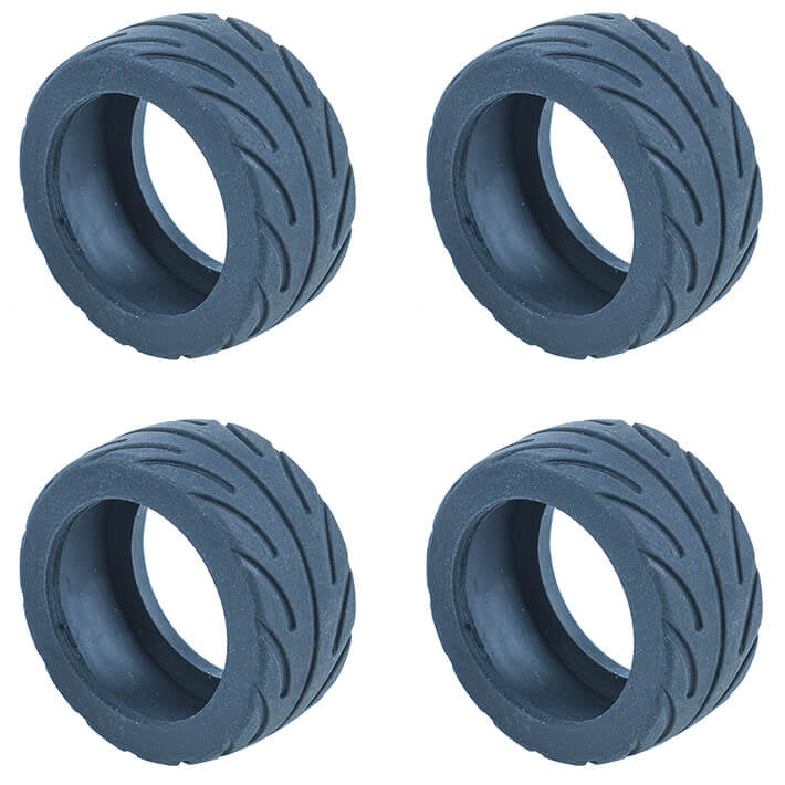 Team Associated Nano Sport Radial Tyres Blue (4) AS21610