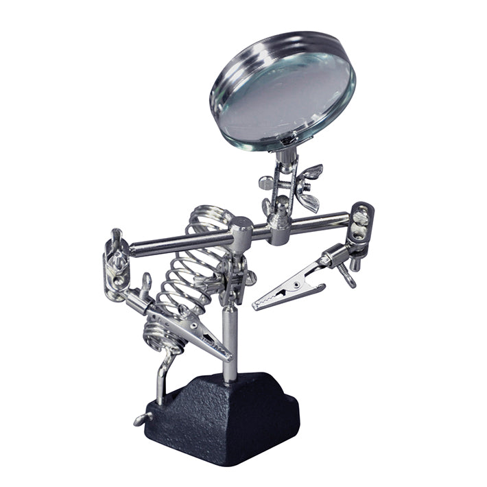 CML Helping Hands w/Magnifier Soldering Iron Rest & 2 Arms CML270
