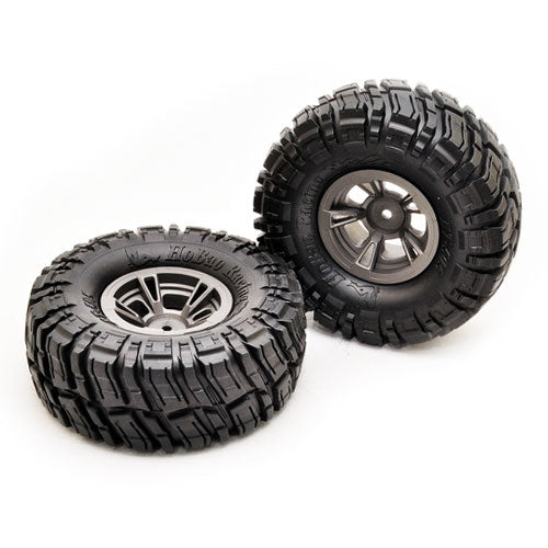 HoBao Dc-1 Wheels & Tires Set (1.9") , 2pcs. H230048