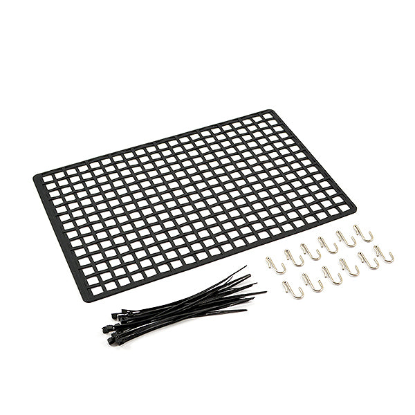 Fastrax Scale Rubber Net 22cm X 14.5cm Black FAST2370BK