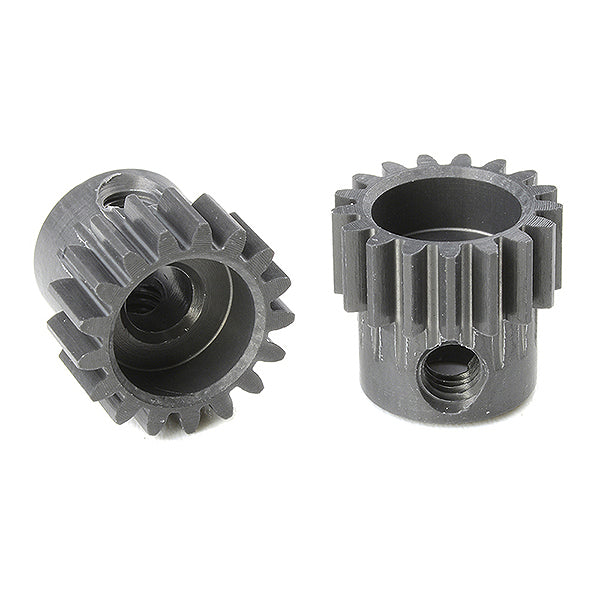 Corally 48 dp Pinion Short Hard Anodised Al7075 17 Teeth Shaft Dia. 3.17mm