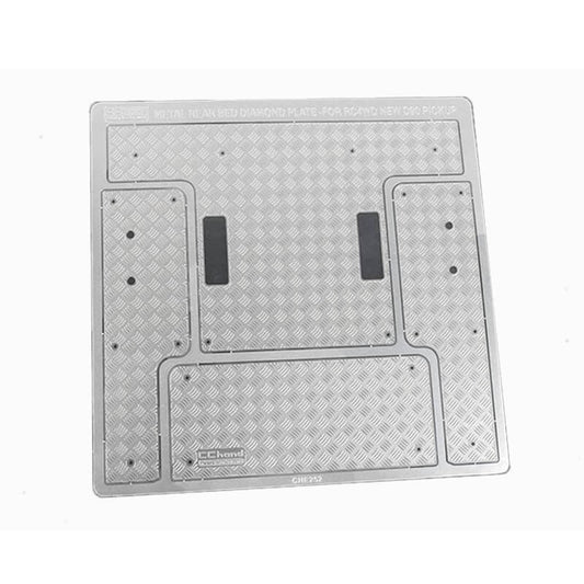 RC4WD Steel Rear Bed Diamond Plates for RC4WD Gelande II 2015 Land Rover Defender D90 (Pick-Up)