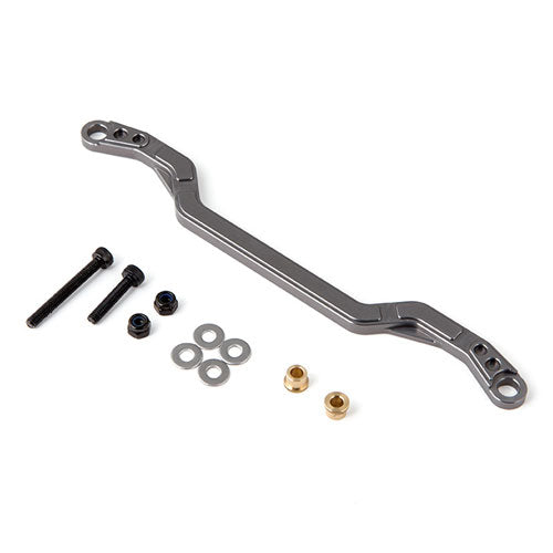 Gmade GS01 Machined Steering Link 116mm (Titanium Grey) GM30050