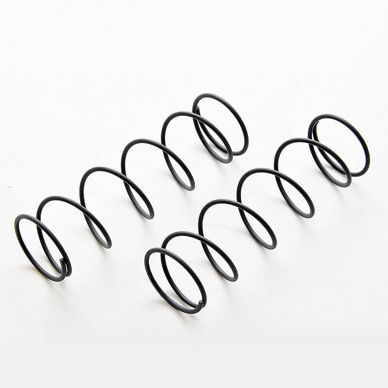 HoBao Hyper SS/VS/VS2/Cage/Mt Rear Shock Springs Silver (2) 80mm 0.9kgf H90044