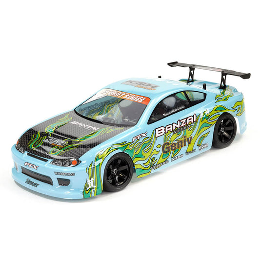 FTX Banzai 1:10 Street/Drift Nitro 4WD RTR RC Car - Blue FTX5534B