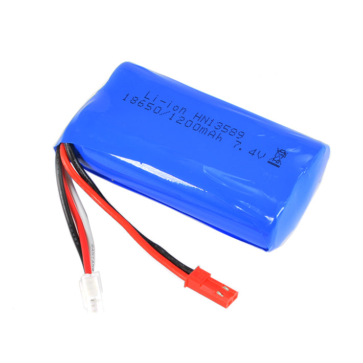 HuiNa CY1592 Battery 7.4V 1200mAh Red JST Plug CYP1086