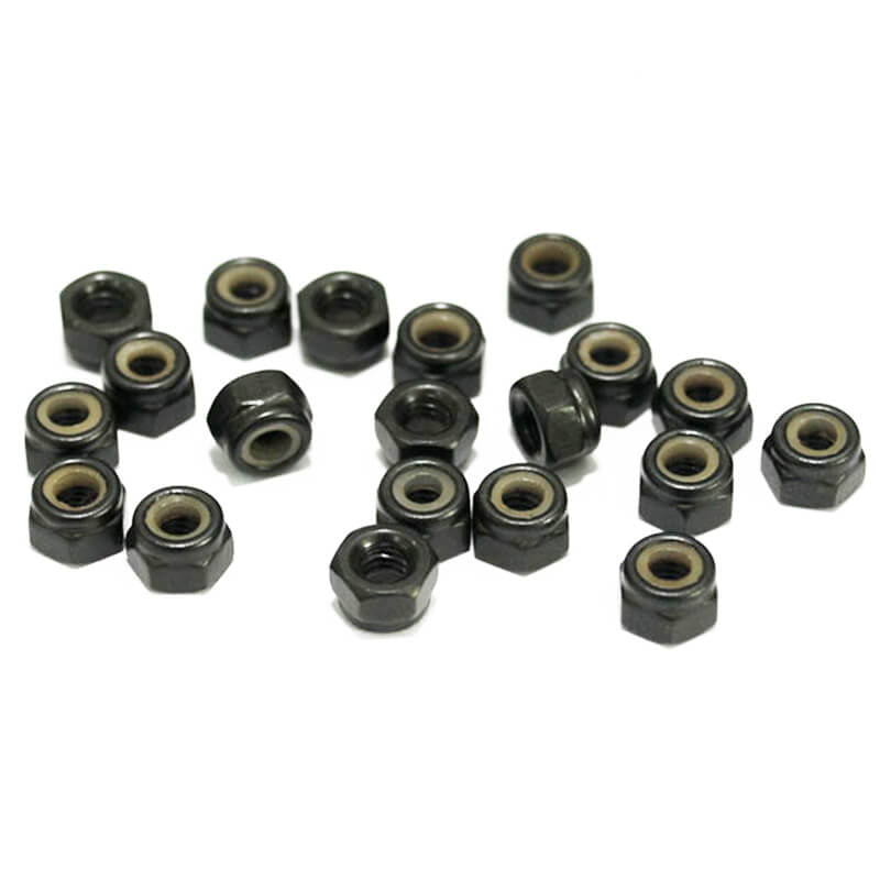 RC4WD Nylock Nuts M3 (Black) Z-S0629