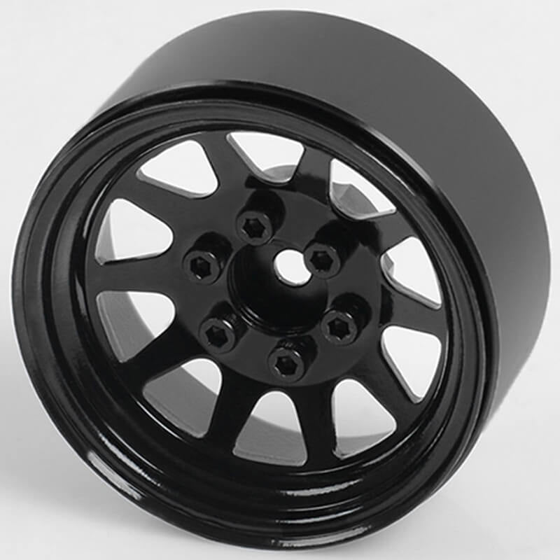 RC4WD Oem Stamped Steel 1.9" Beadlock Wheels (Black) Z-W0210