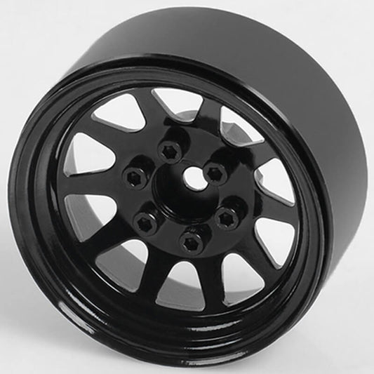RC4WD Oem Stamped Steel 1.9" Beadlock Wheels (Black) Z-W0210