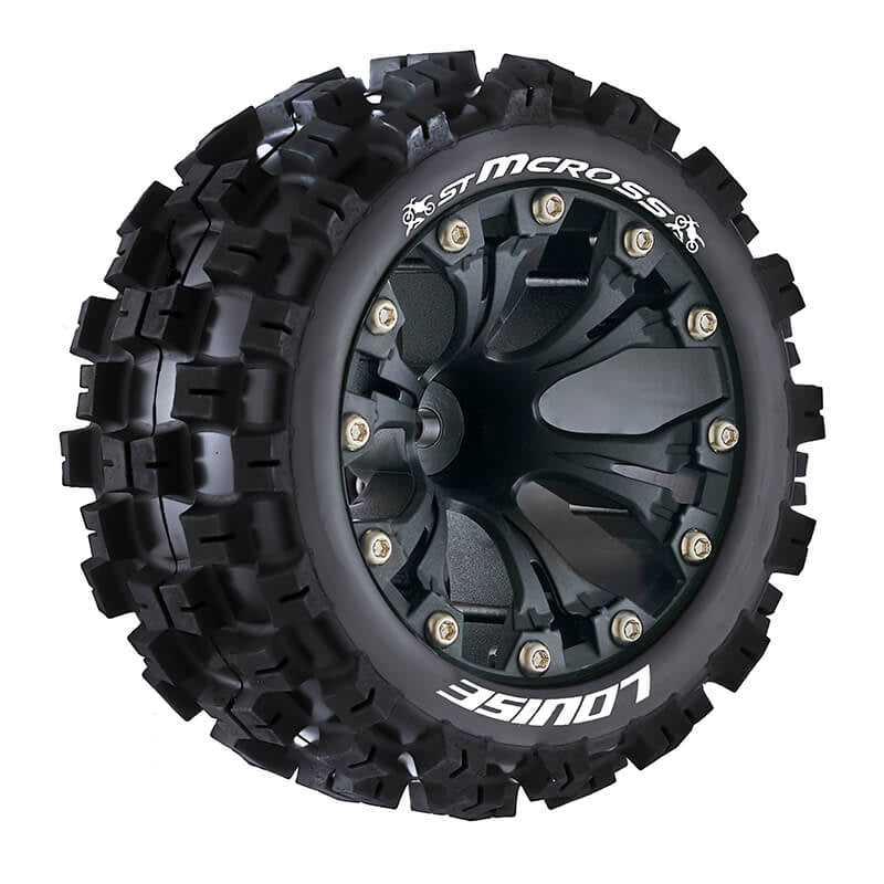 Louise RC St-Mcross 1:10 Soft 1/2 Offset Black Gp Jato 2Wd L-T3272SBH