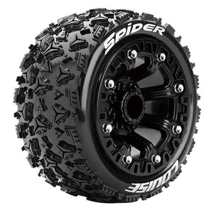 Louise RC St-Spider 1/16 Soft Black TRX 1:16 E-Revo FR & R L-T3200SB