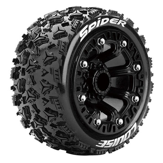 Louise RC St-Spider 1/16 Soft Black TRX 1:16 E-Revo FR & R L-T3200SB