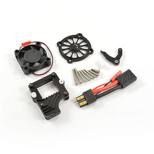 Fastrax TRX-4 Alloy ESC Cooling Fan w/Switch FTTX334BK
