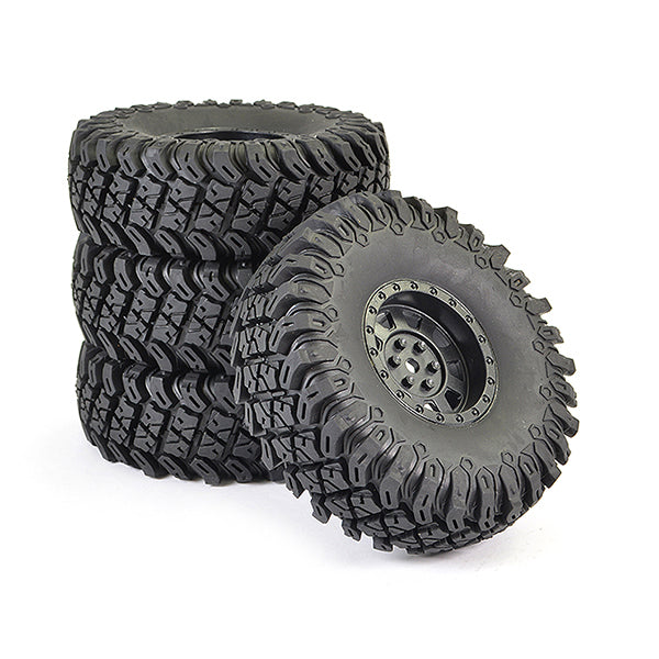 FTX Outback Hi-Rock Pre-Mounted Wheels & Tyres (Set 4) FTX9267B-4